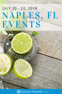 Naples Events | July 20 - 22, 2018 | Sonja Pound