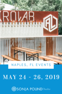 Weekend Events | Naples FL | May 24 - 26, 2019 | Sonja Pound