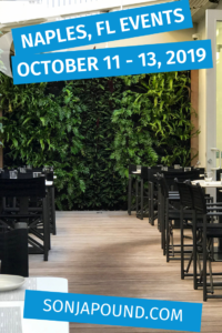 Weekend Events | October 11-13, 2019 | Sonja Pound | Naples, FL |