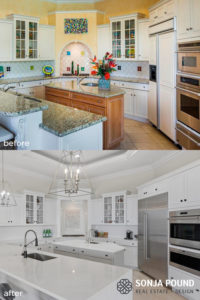 Before & After of Sonja Pound's Home Design Renovation Suggestions