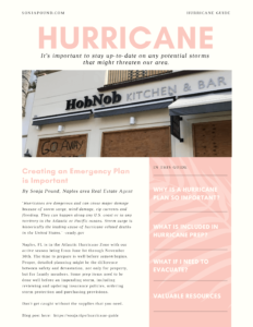 Naples Hurricane Guide by Sonja Pound