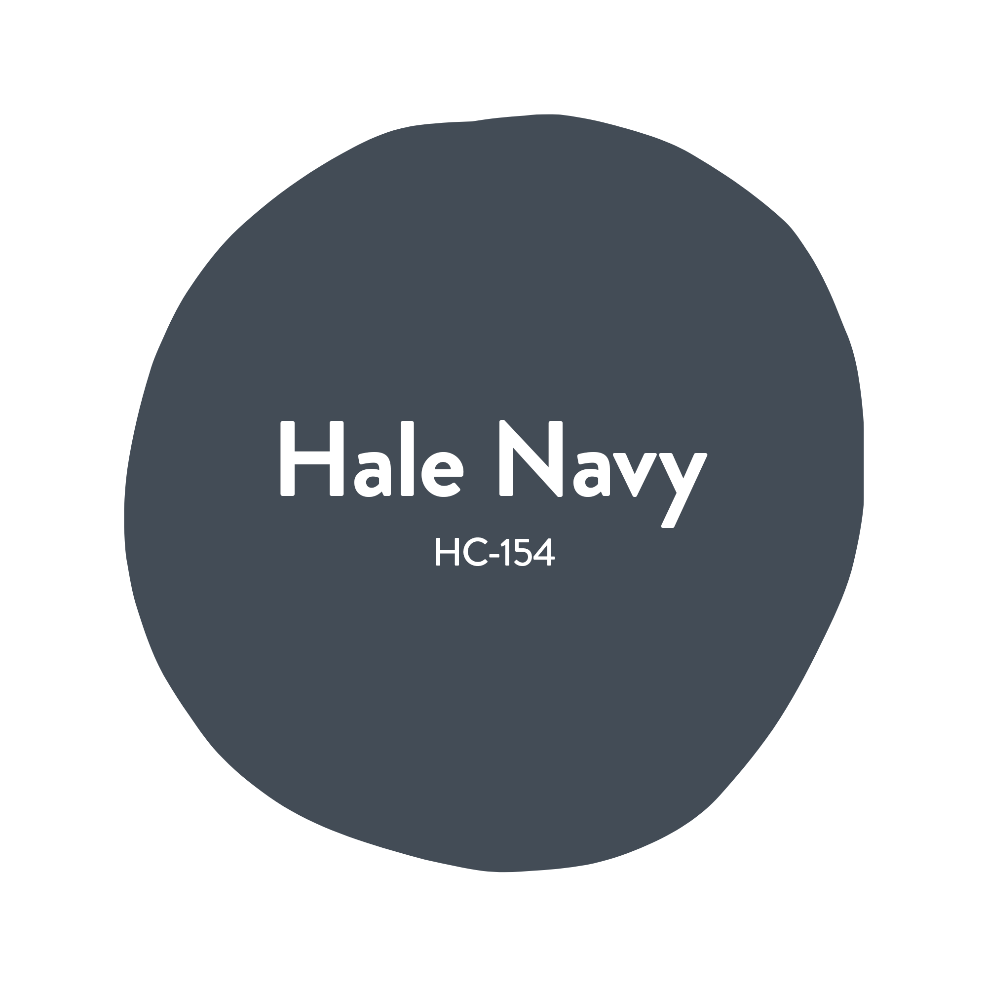 Benjamin Moore's Hale Navy - HC-154 Recommended by Sonja Pound
